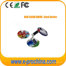Mini cartão de crédito USB Flash Drive para amostra grátis